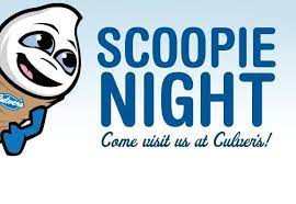 Culver’s Scoopie Night – October 3rd